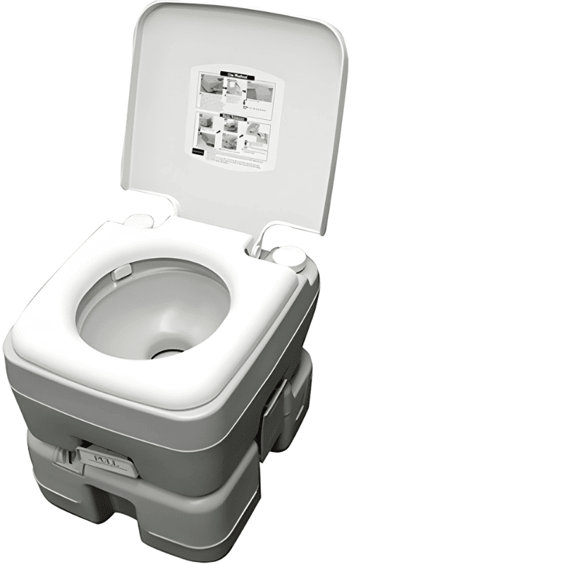 Challenger 15L Portable Camping Toilet with Level Indicator for NZ Caravans