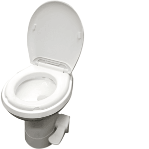 Challenger RV Caravan Gravity Flush Toilet