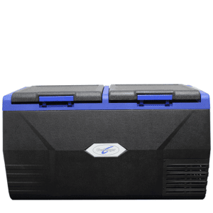 Challenger 75L Dual-Zone Fridge Freezer -12v 24v 240v