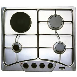Challenger 3 Gas Burner 1 Electric Hob