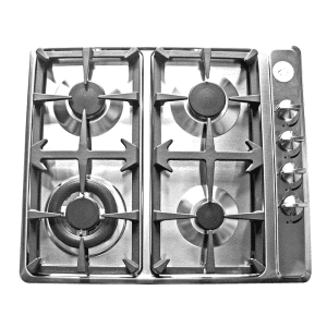 Challenger 4-Burner Gas Hob with Wok